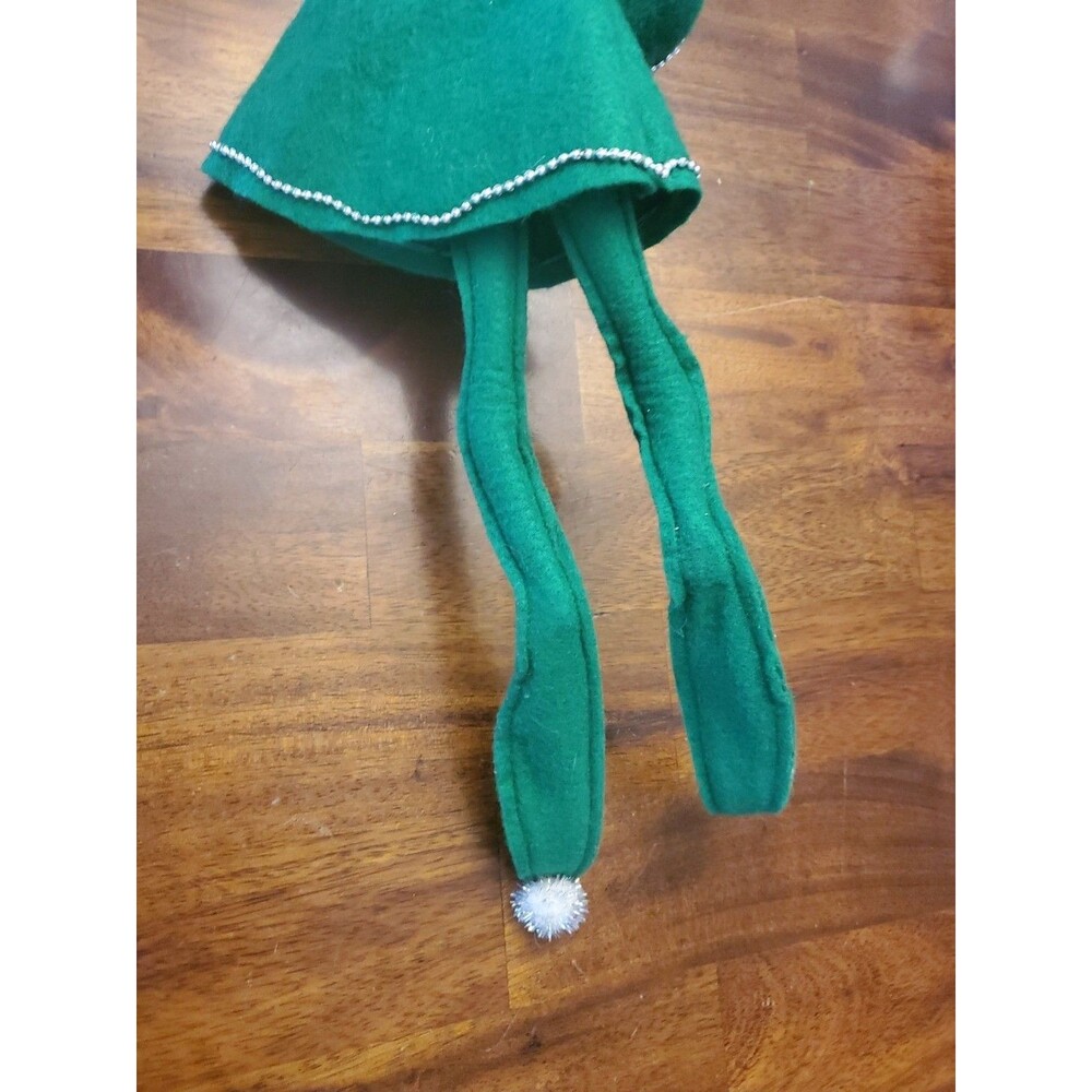 Annalee 2008 Green Elf Christmas Doll Figure 20” Posable Pixie - Picture 10 of 12